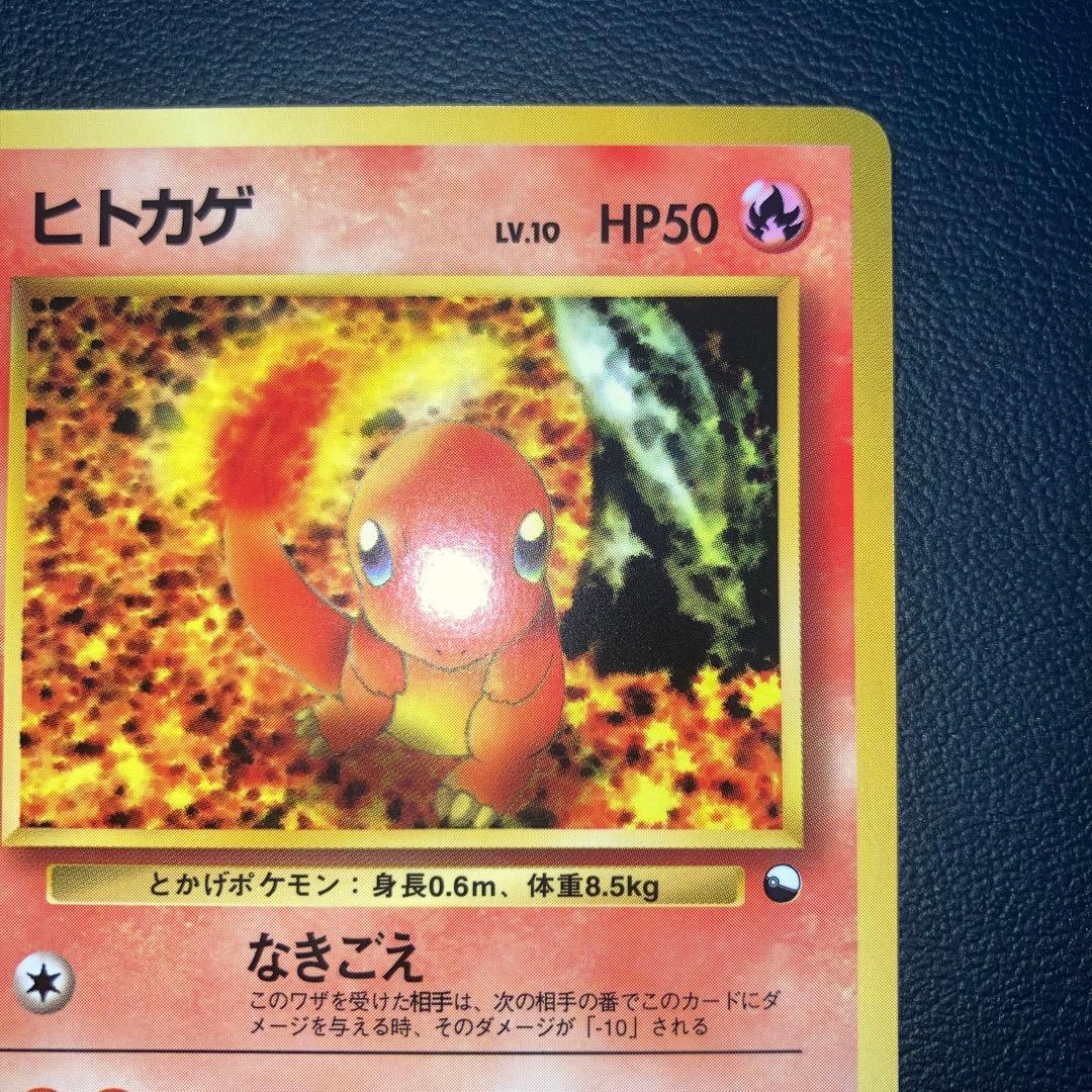 極美品　ヒトカゲ　旧裏　拡張シート　マークあり