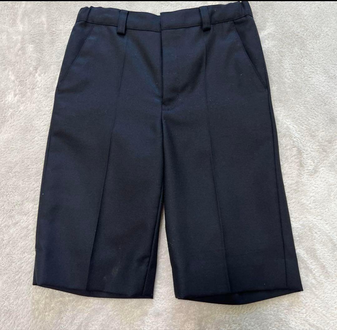 卒園式、入学式に　ファミリアのスーツ（濃紺）