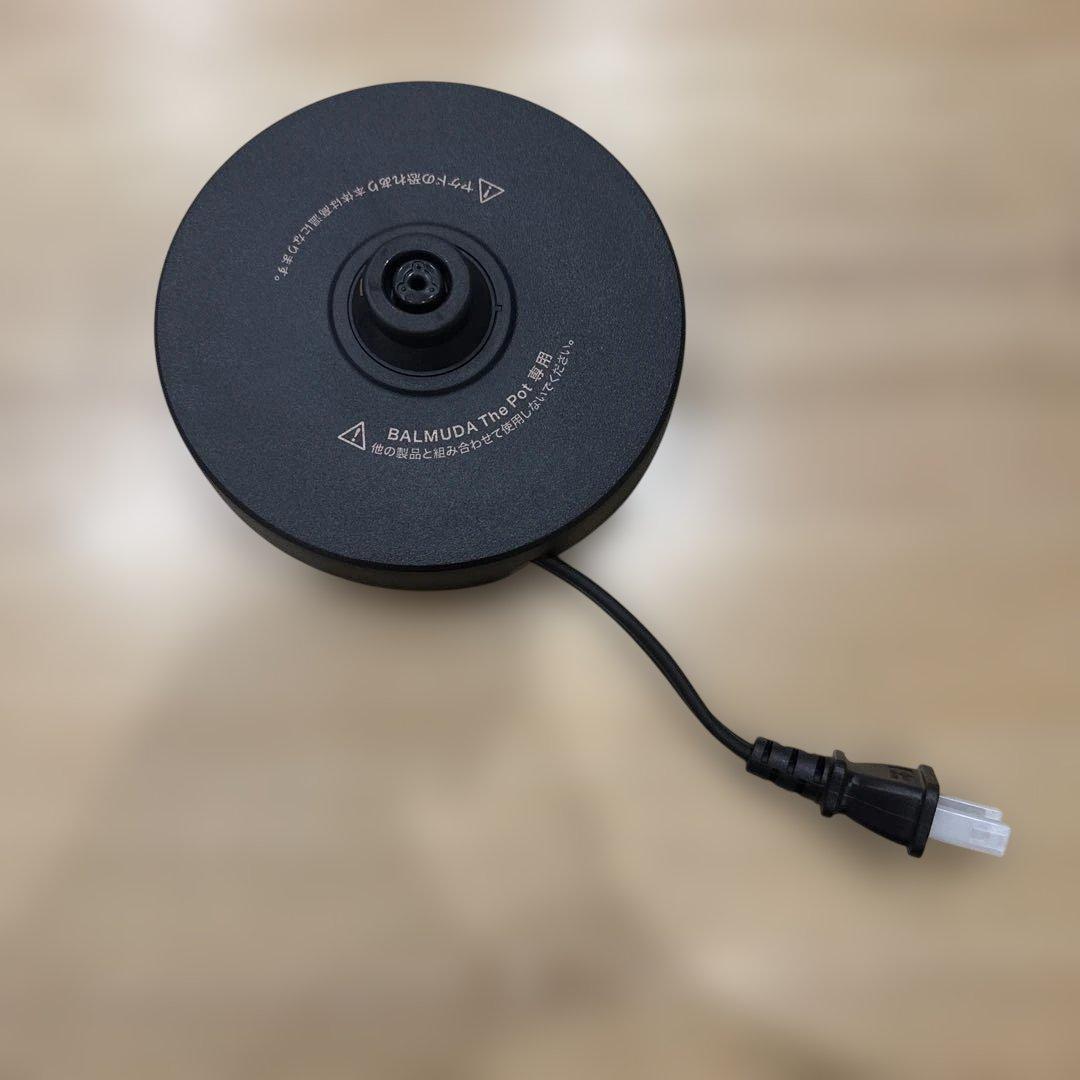 BALMUDA バルミューダ　電気ケトル ボット　ブラック K07A-BK