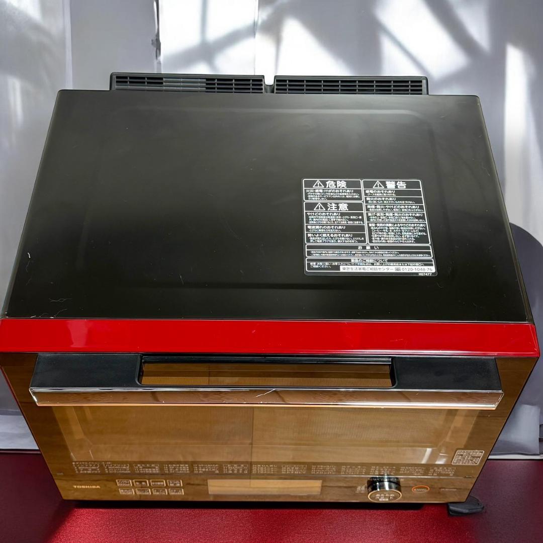 ☆美品 東芝 ER-SD3000 R 過熱水蒸気 スチームオーブンレンジ 30L