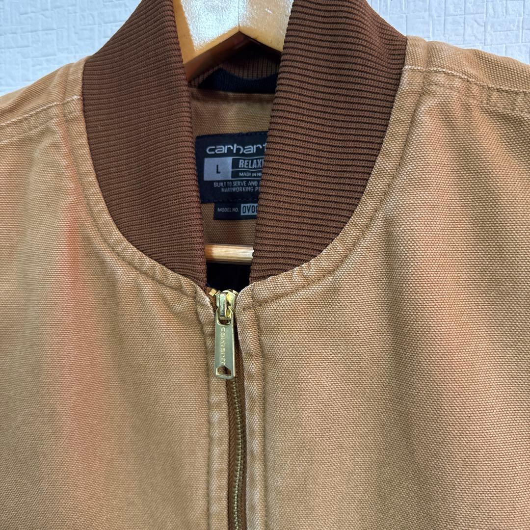 A*o様 カーハートCarhartt ブラウン ダックベスト