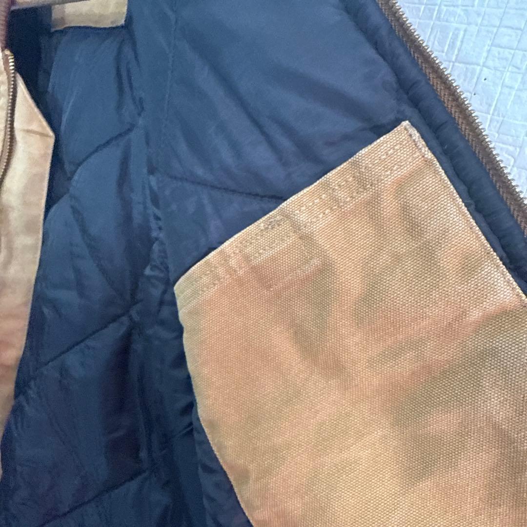 A*o様 カーハートCarhartt ブラウン ダックベスト