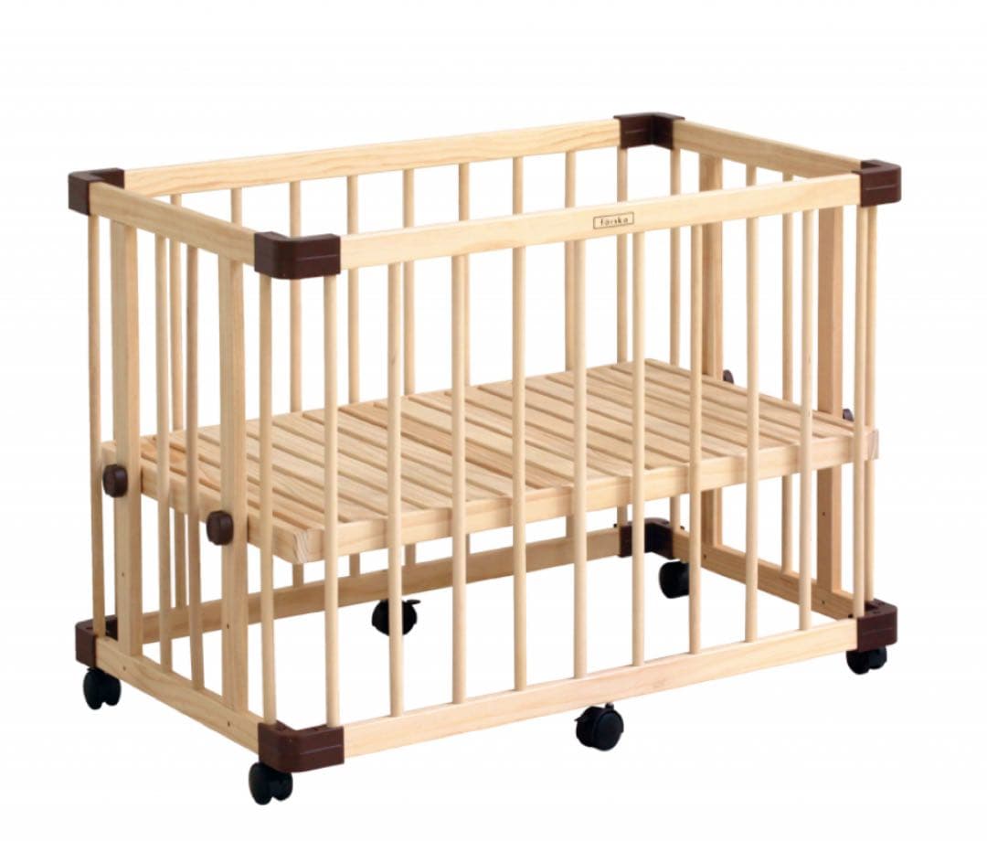 【ファルスカ】ベビーベッド　ミニジョイントベッドネオ