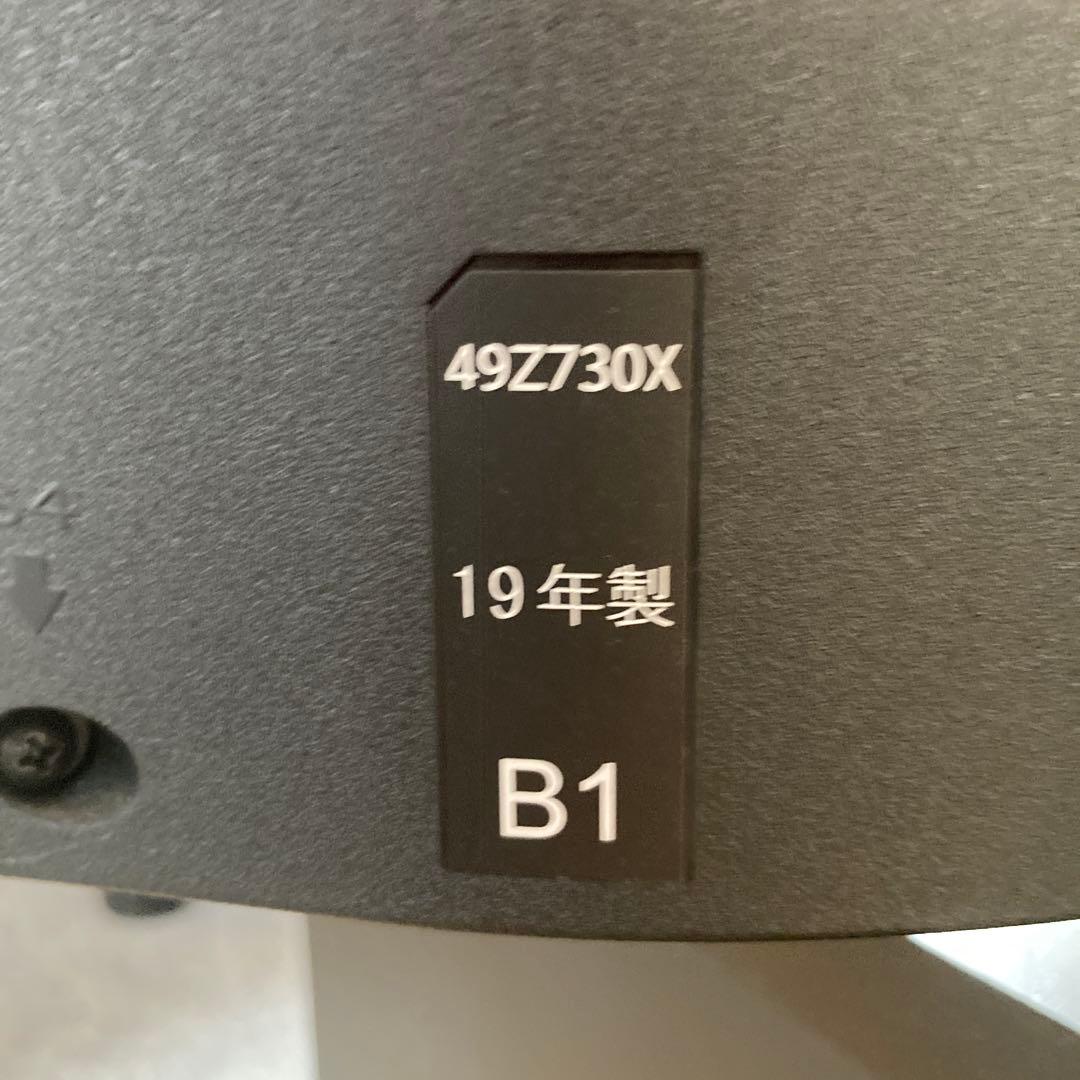 TOSHIBA REGZA 液晶テレビ　4K 49インチ