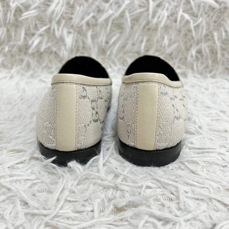 GUCCI ローファー 431467 ヨルダーン GG キャンバス