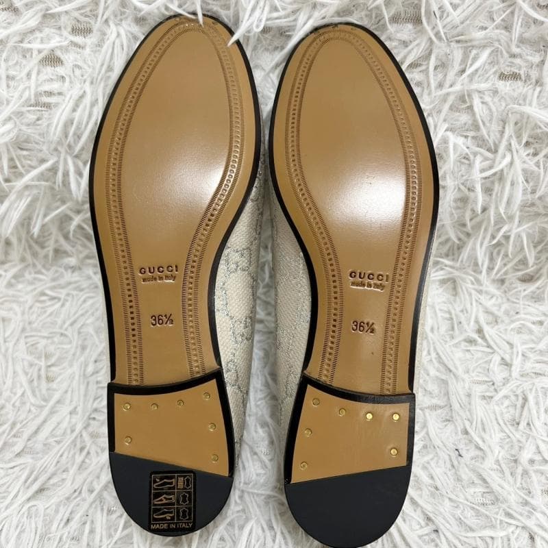 GUCCI ローファー 431467 ヨルダーン GG キャンバス
