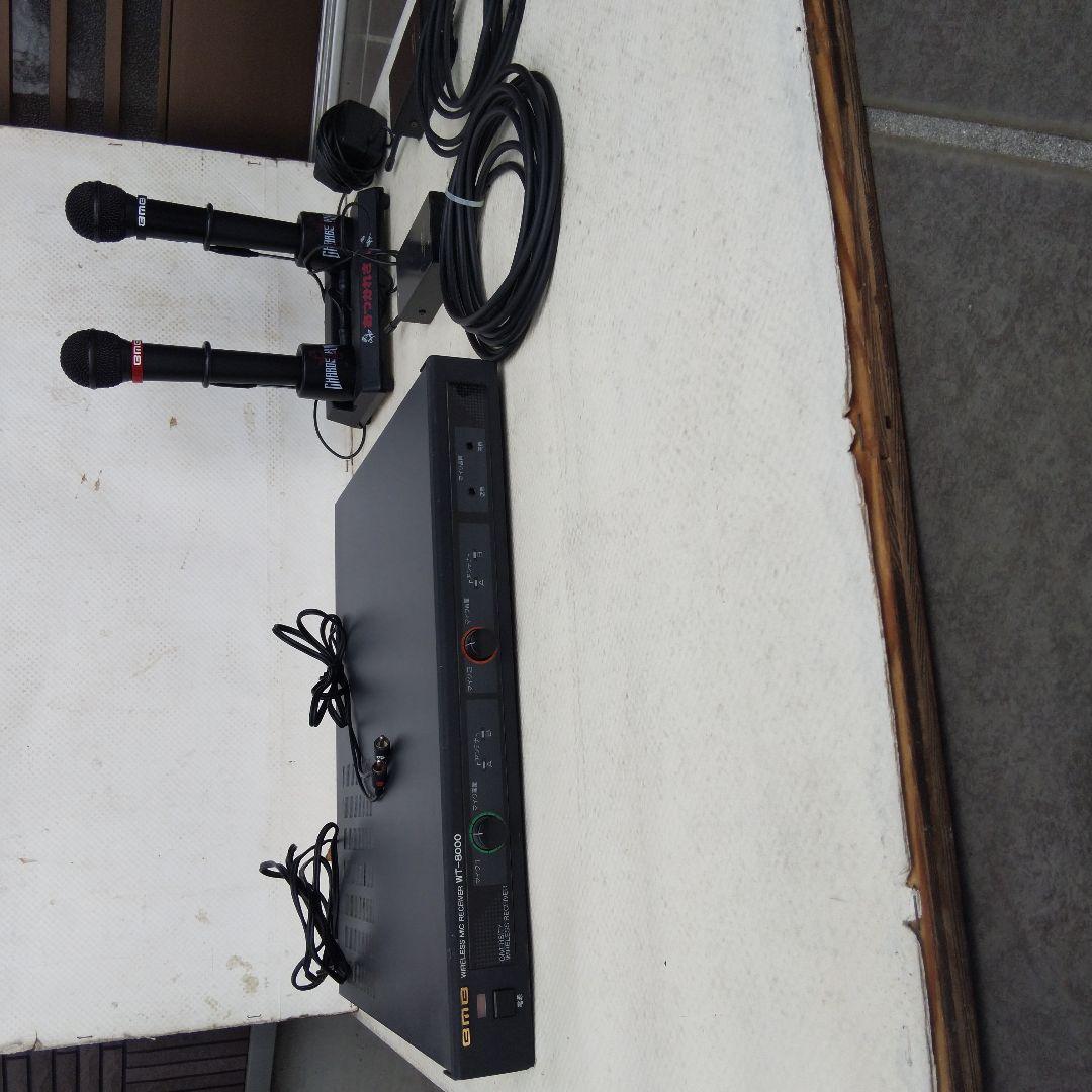 レシーバー　WT8000 　マイクBMBワイヤレスマイクWM-800　2本