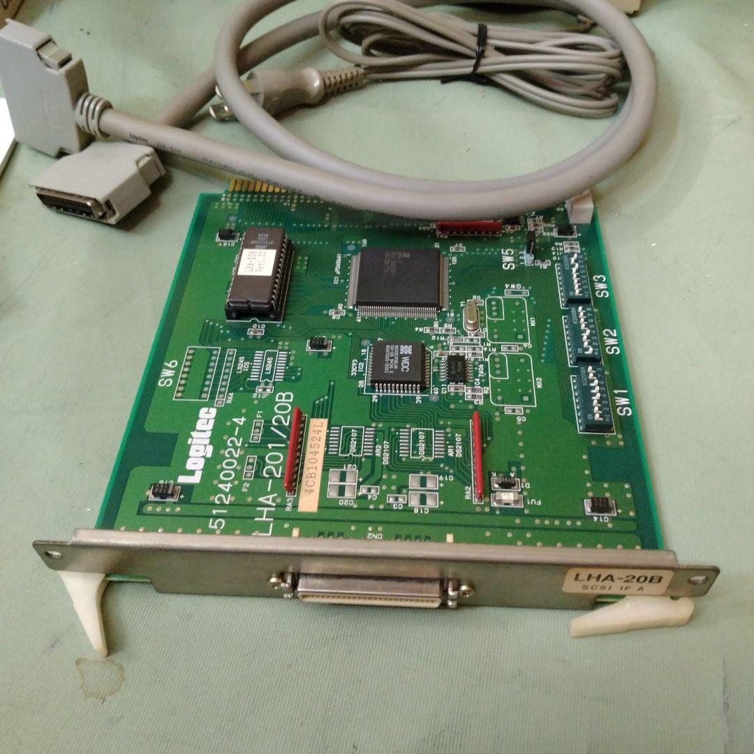 ◆SCSI HDD外付けセット 340M Logitec SHD-B340N