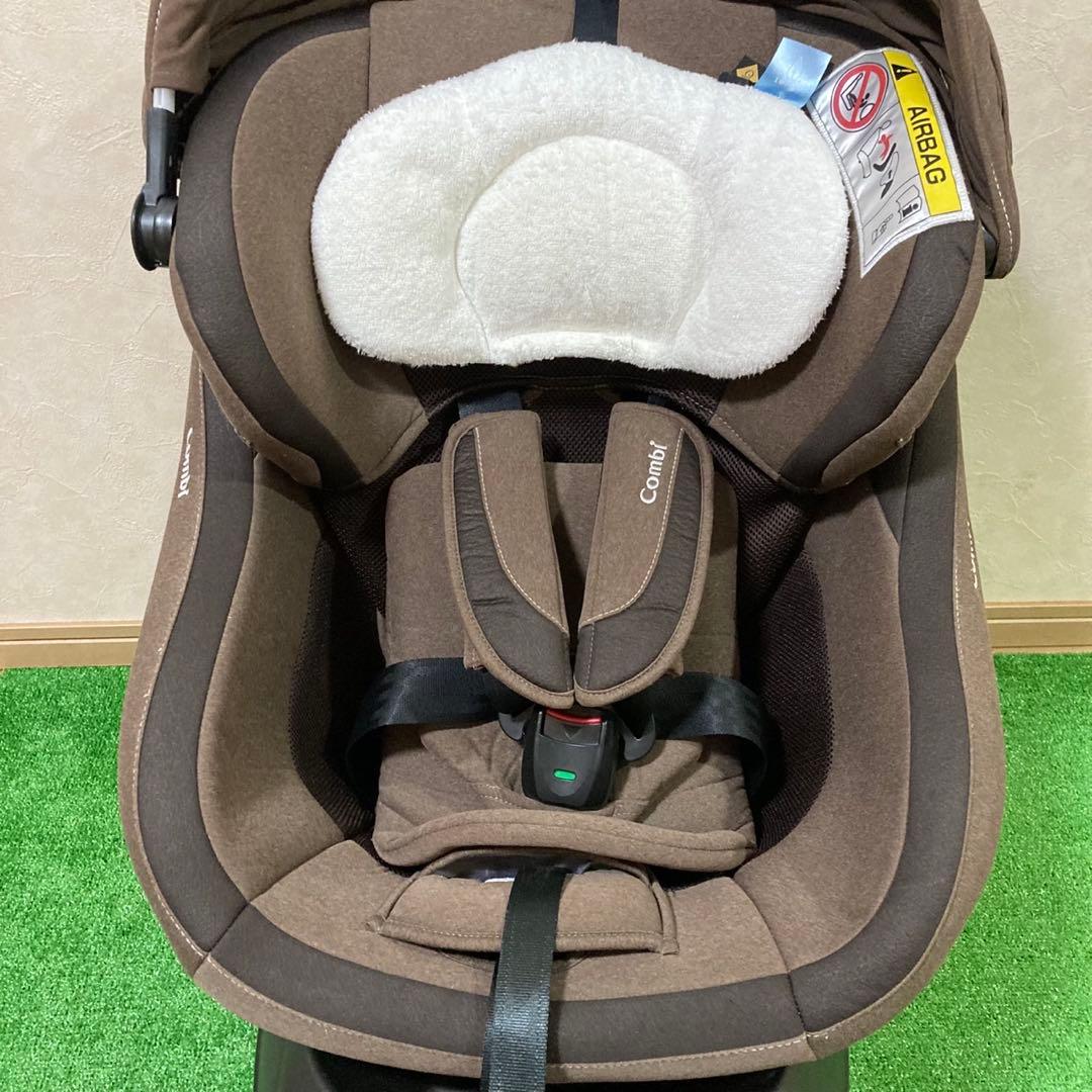 【美品】Combi クルムーヴスマート ISOFIX JJ-650 ブラウン
