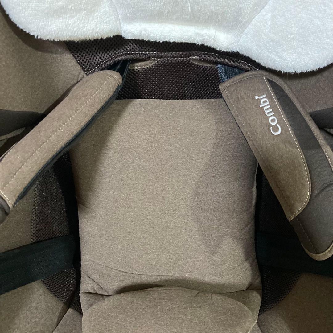 【美品】Combi クルムーヴスマート ISOFIX JJ-650 ブラウン