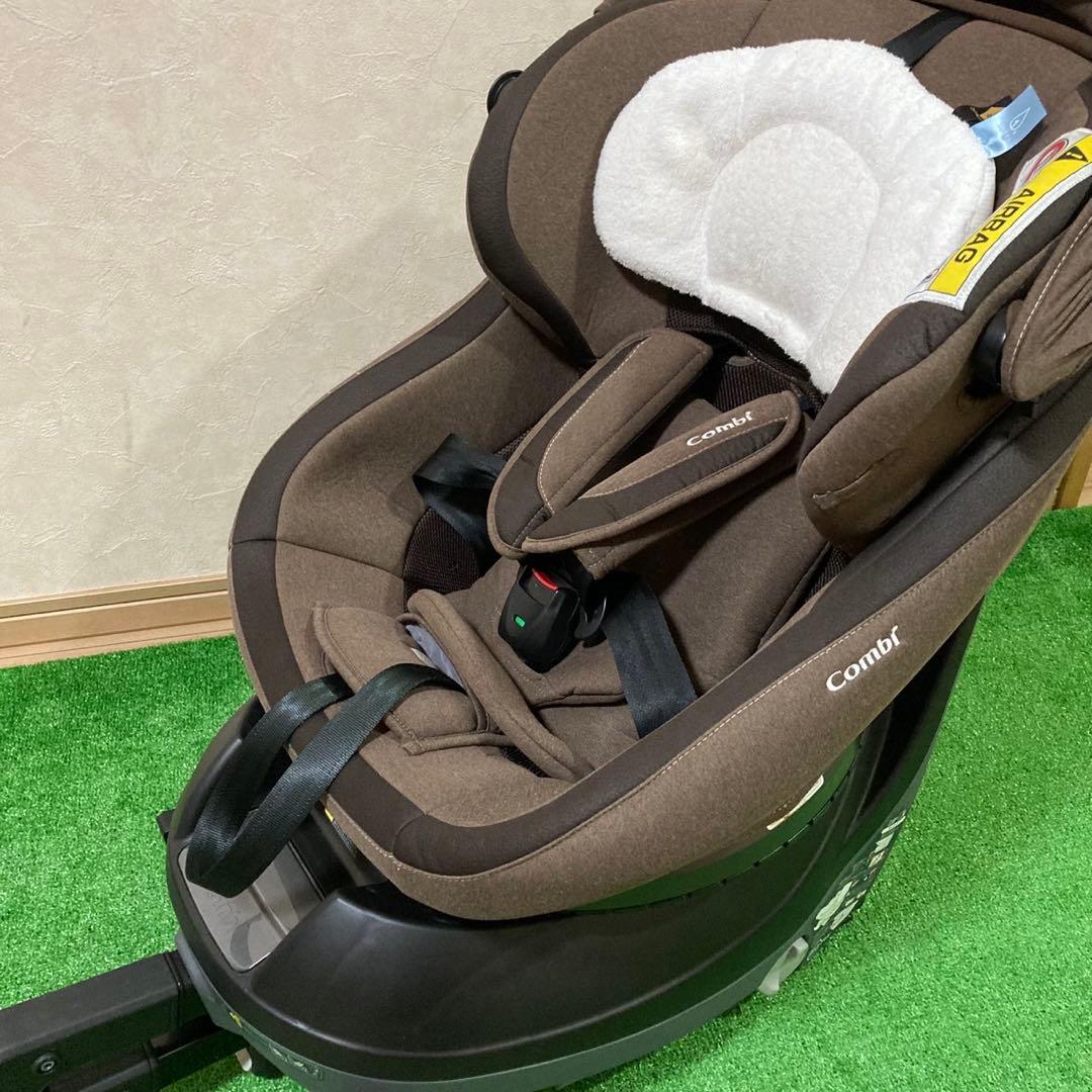 【美品】Combi クルムーヴスマート ISOFIX JJ-650 ブラウン