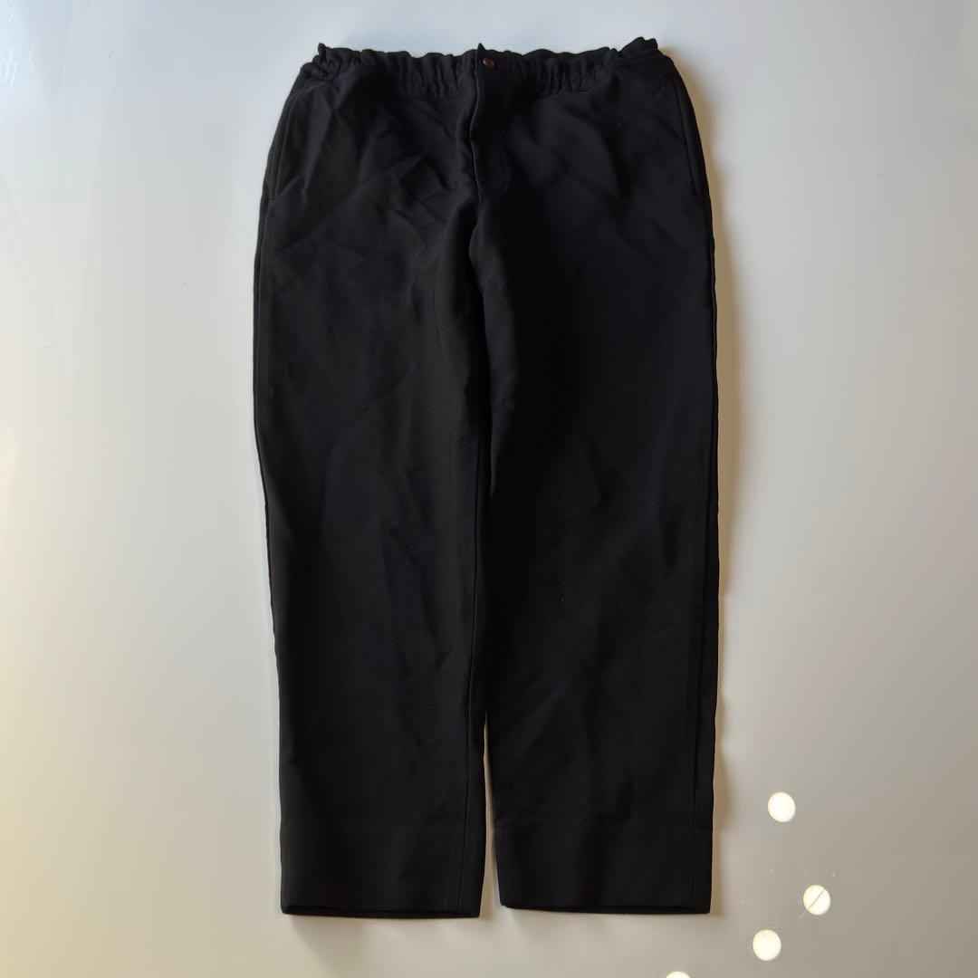 Comme des garçons ポリ縮絨 テーパードパンツ M