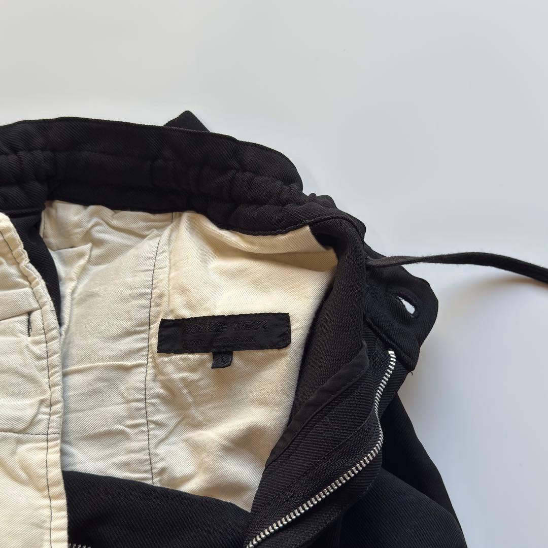 Comme des garçons ポリ縮絨 テーパードパンツ M
