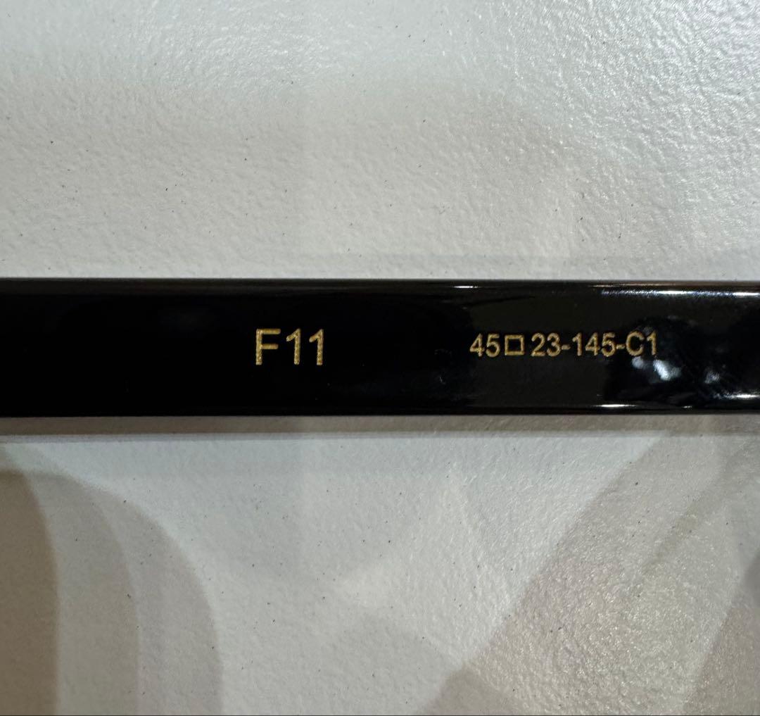 【美品】Few F11 サングラス ブラック ケース付き