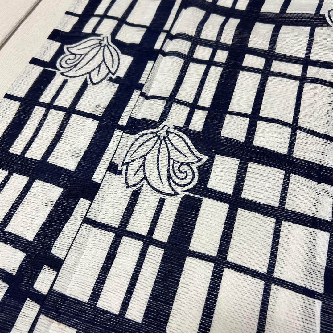 桜様【浴衣】竺仙 変わり綿絽62601