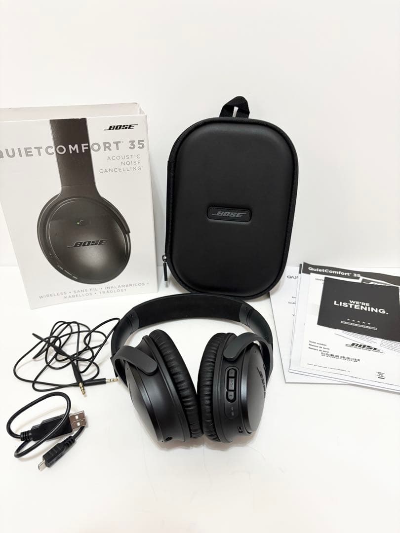 動作品　Bose QuietComfort 35