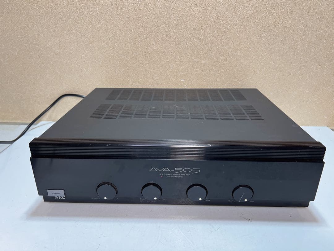 中古 NEC AVA-505 サラウンド パワーアンプ 3.1ch 5.1ch