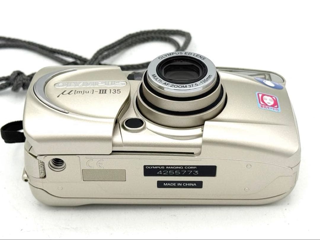 【simo様】OLYMPUS μ-III 135 フイルムカメラ 動作確認済み