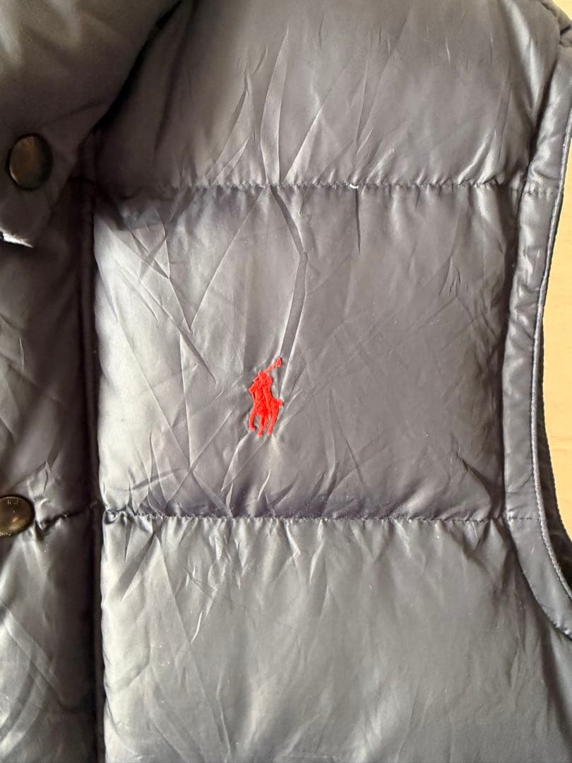 90s POLO Ralph Lauren ダウンベスト ポニー刺繍 M