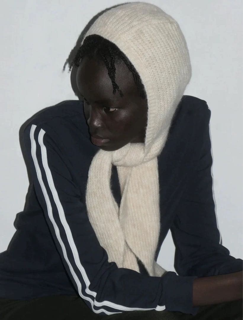 PALOMA WOOL ニット帽 ホワイト