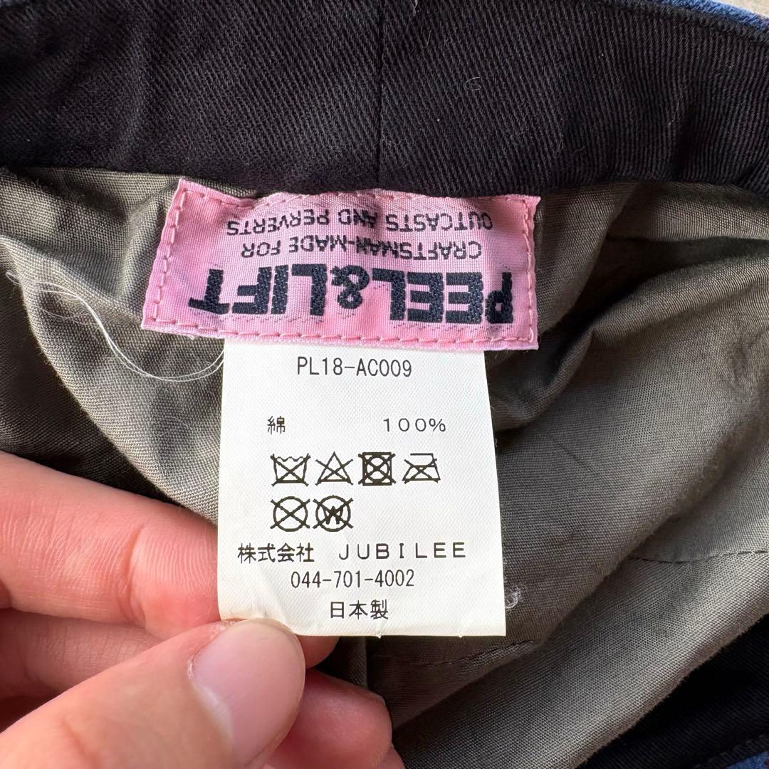 PEEL&LIFT casquette エリオットタータンチェック