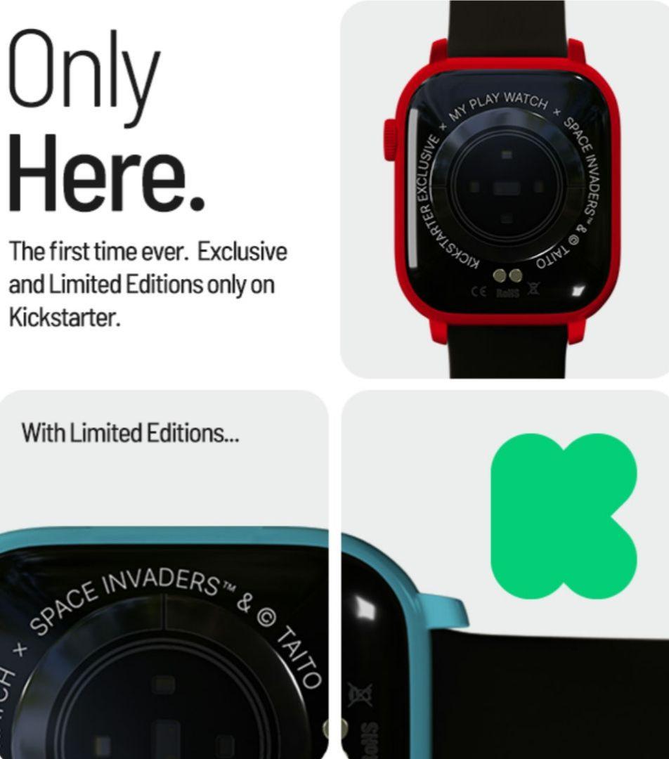 ポ*ガ様 Space Invaders　インベーダー　スマートウォッチ　時計　カ