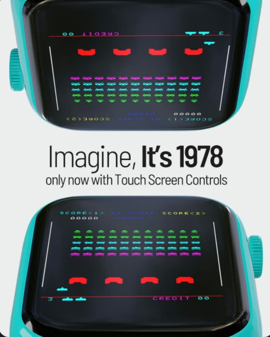 ポ*ガ様 Space Invaders　インベーダー　スマートウォッチ　時計　カ