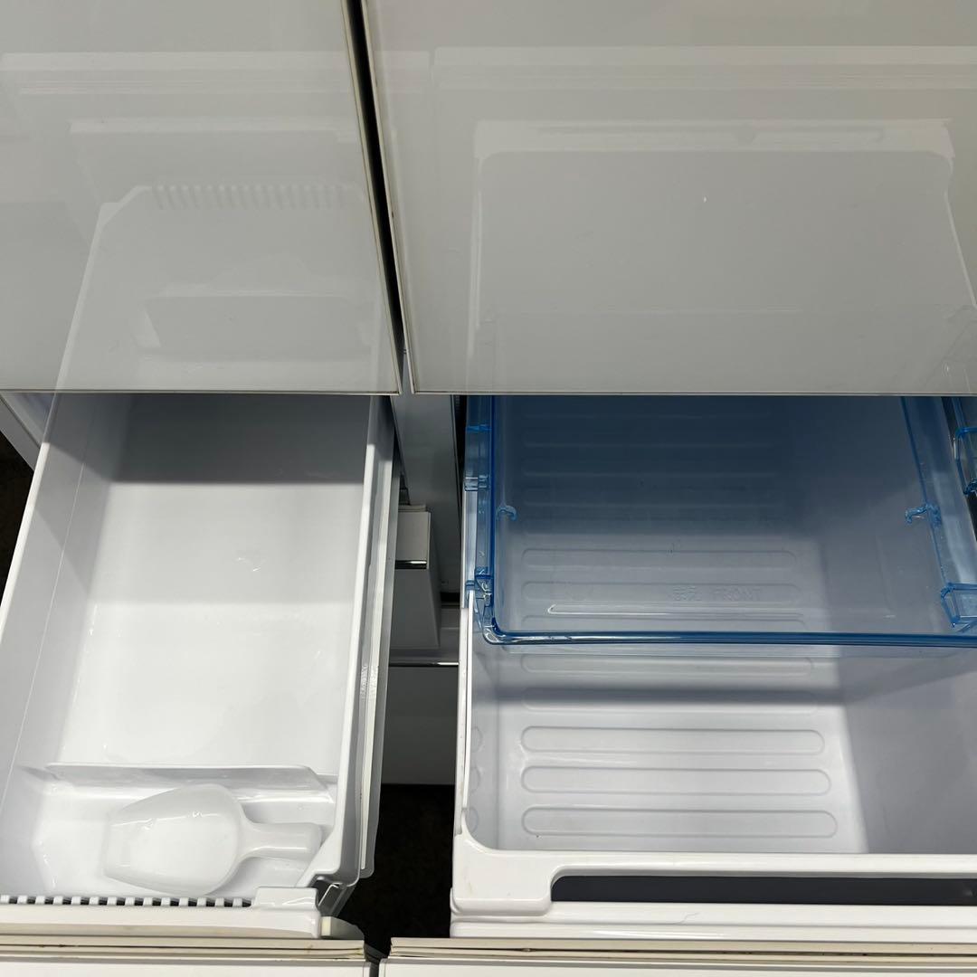 132⭕️冷蔵庫　大型　シャープ　400ℓ-500ℓ 両開き　安い　中古　設置無料