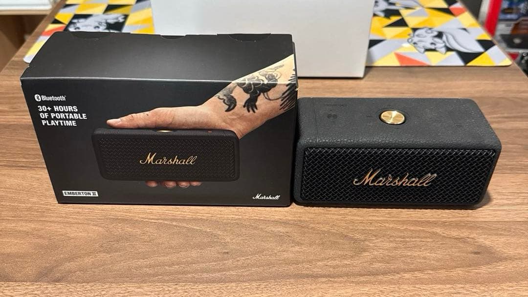 【7月11日まで】Marshall Emberton II ワイヤレススピーカー