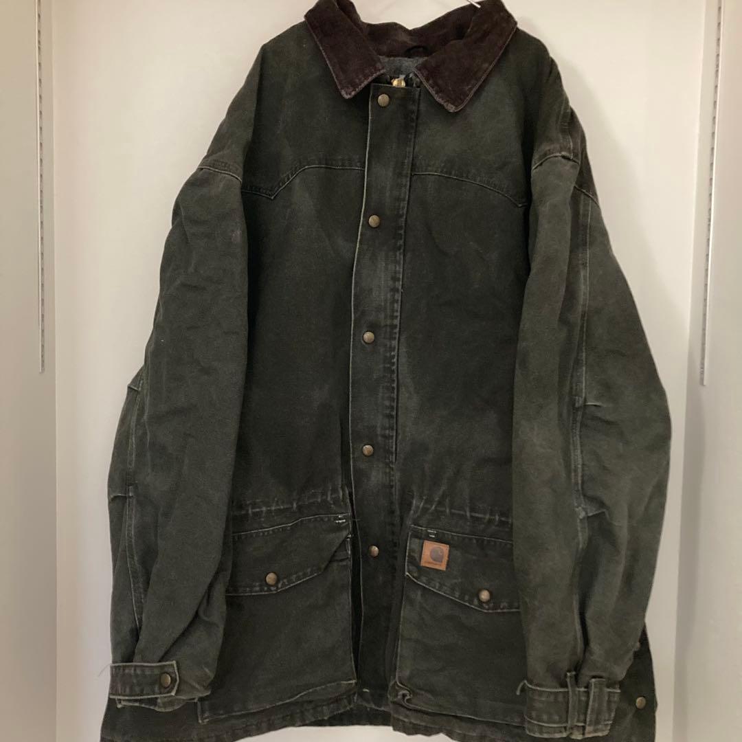 00s カーハート ダック デトロイトジャケット カバーオール