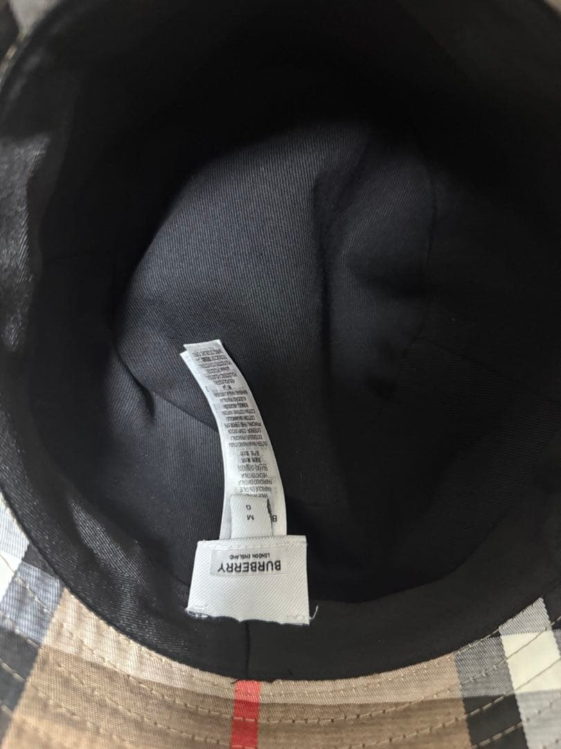 Burberry チェック柄 バケットハット
