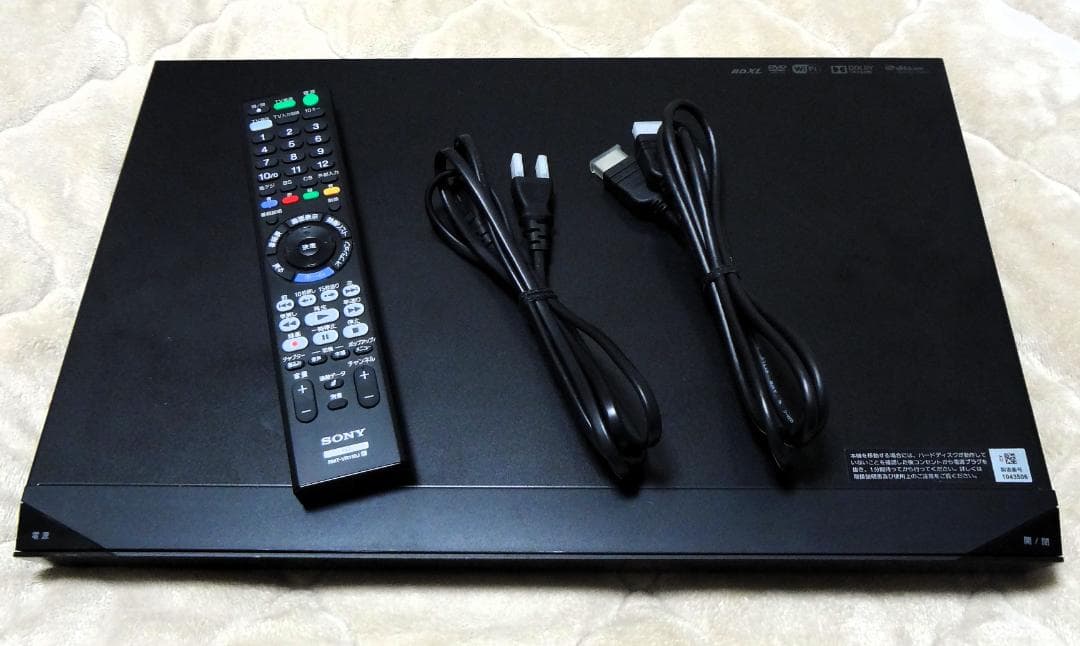 動作品 3番組同時録1TB SONYブルーレイレコーダー【BDZ-ET1100】