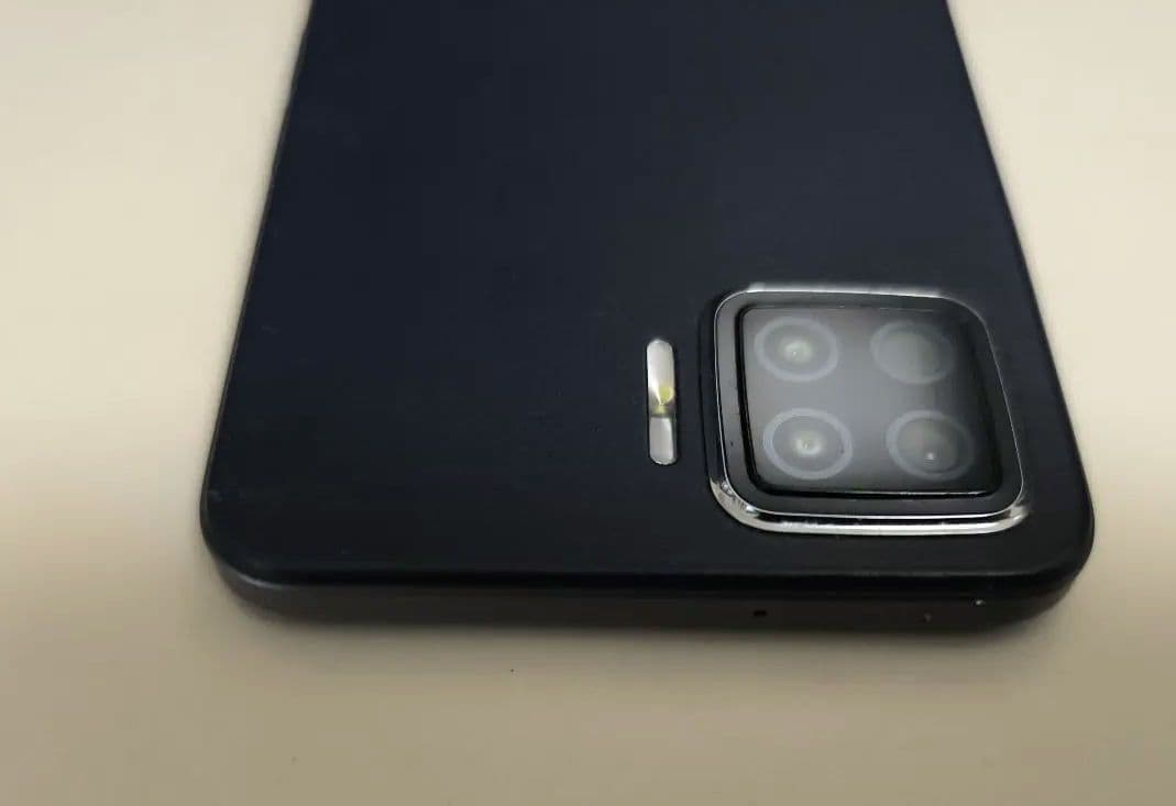 【中古】OPPO A73 ネイビーブルー