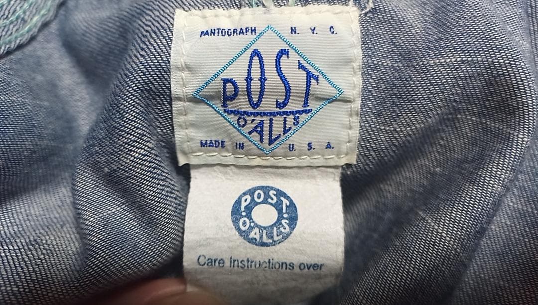 USA製 POSTO'ALLS エンジニアーズジャケット ポストオーバーオールズ