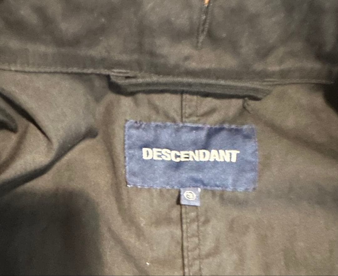 DESCENDANT D-65 OXFORD COAT【人気】【美品】サイズ3