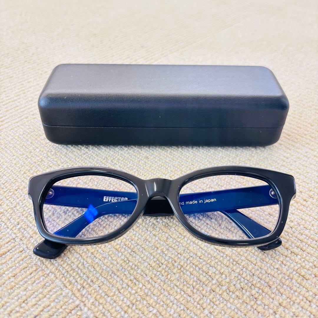 EFFECTOR/エフェクター NUT ブラック　メガネ・サングラス