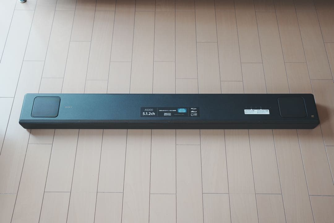 ソニー サウンドバー HT-A5000 (ソニーストア長期保証付)2023年製