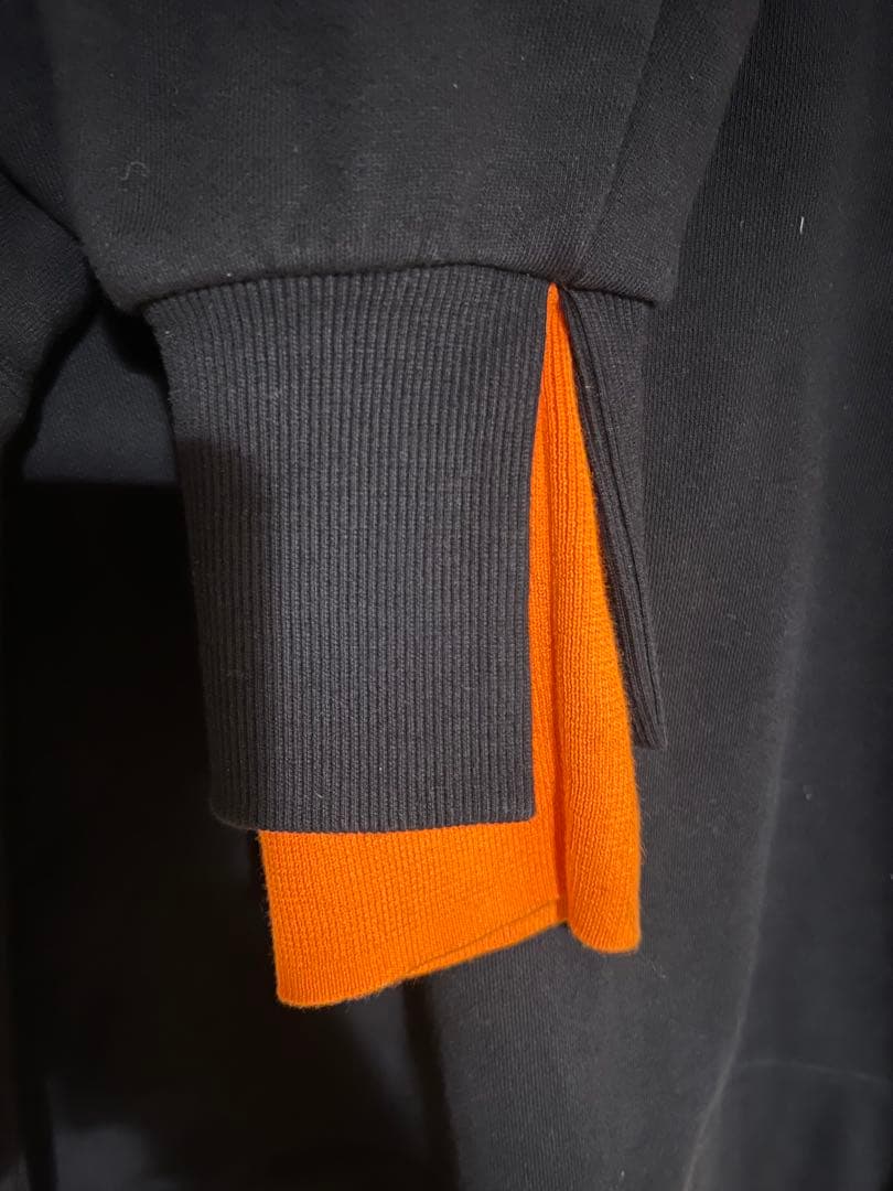 ナゴンスタンス layered-neck pullover スウェット セーター