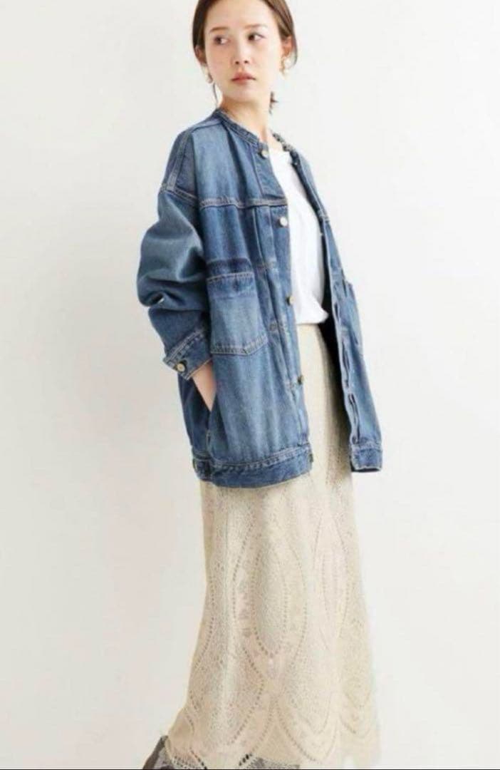 イエナ　リメイクルーズデニムジャケット 36