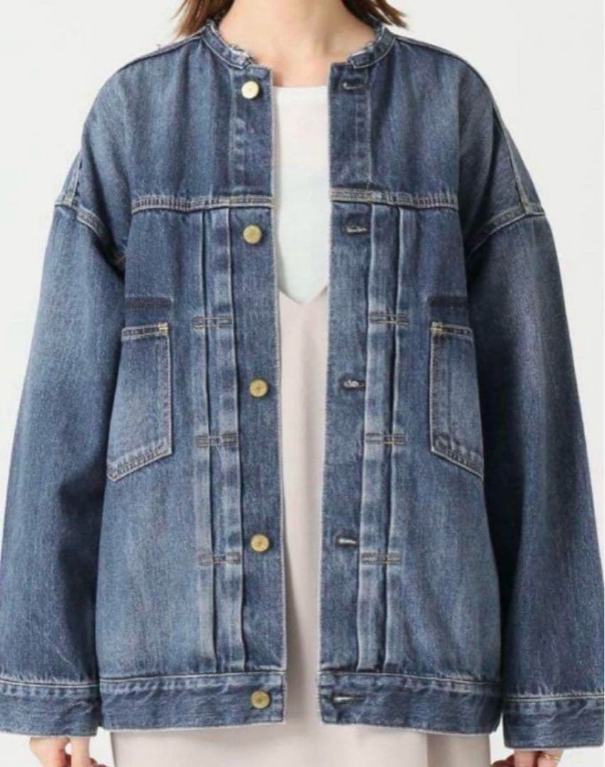 イエナ　リメイクルーズデニムジャケット 36