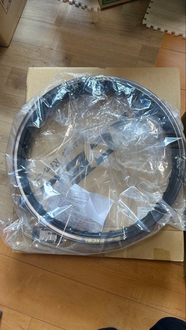 EXCELリムF19インチ&EXCELリムR18インチ&シンコーRタイヤ