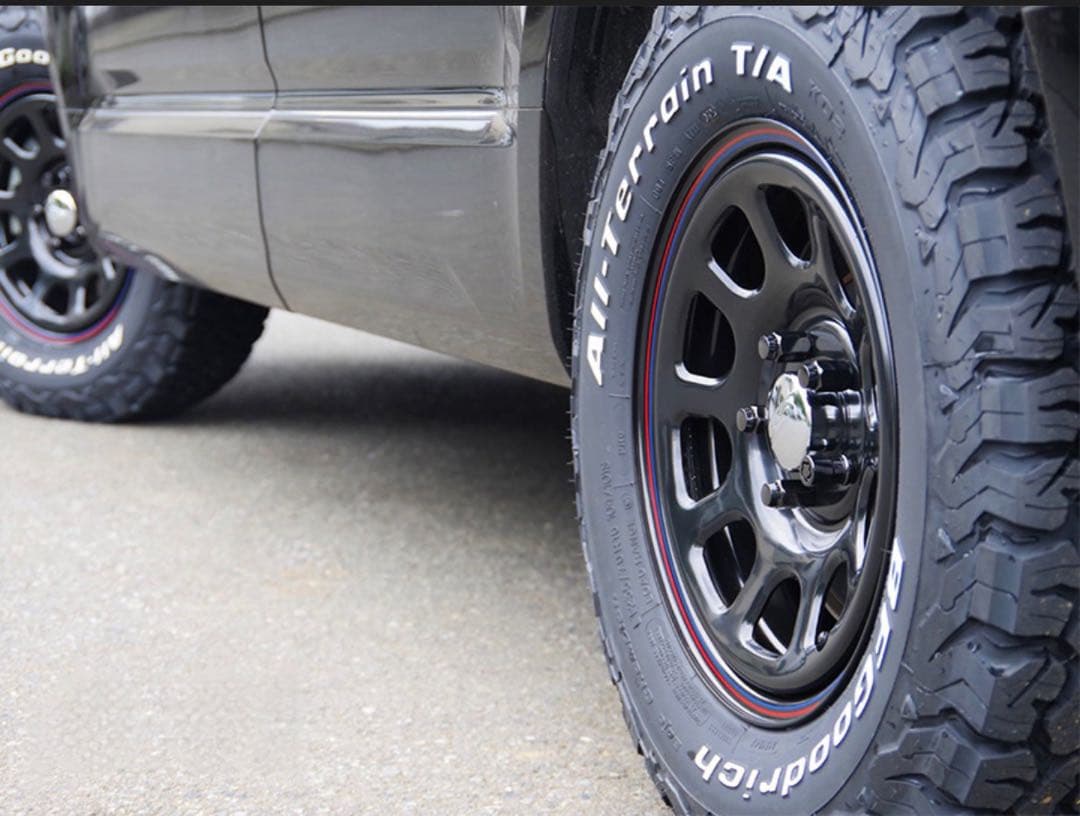 BFグッドリッチ デイトナSS ホイールセット　16インチ　RAV4 デリカD5