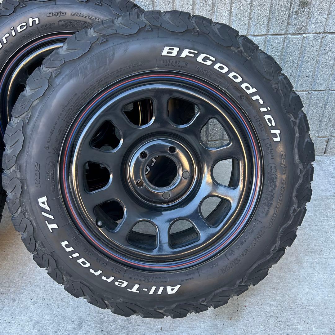 BFグッドリッチ デイトナSS ホイールセット　16インチ　RAV4 デリカD5