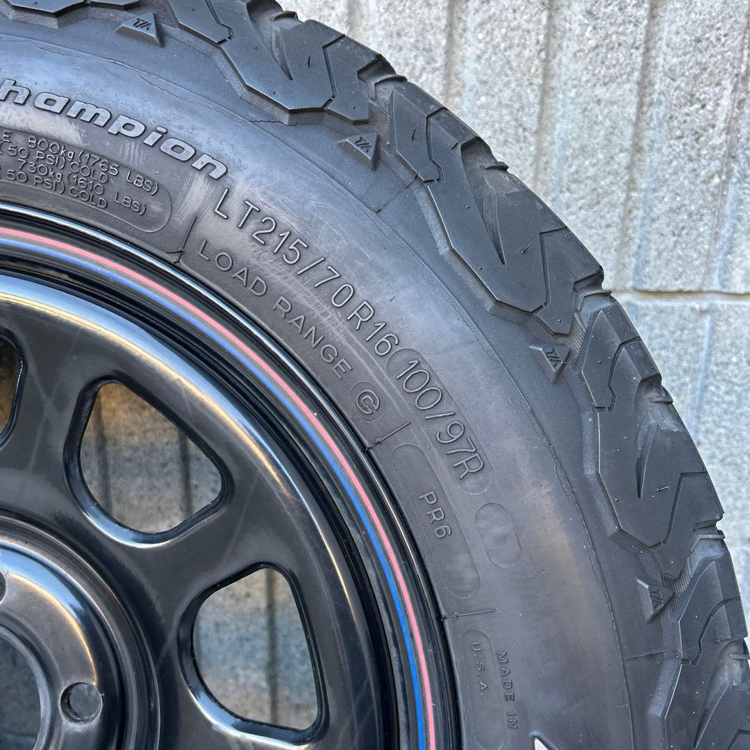 BFグッドリッチ デイトナSS ホイールセット　16インチ　RAV4 デリカD5