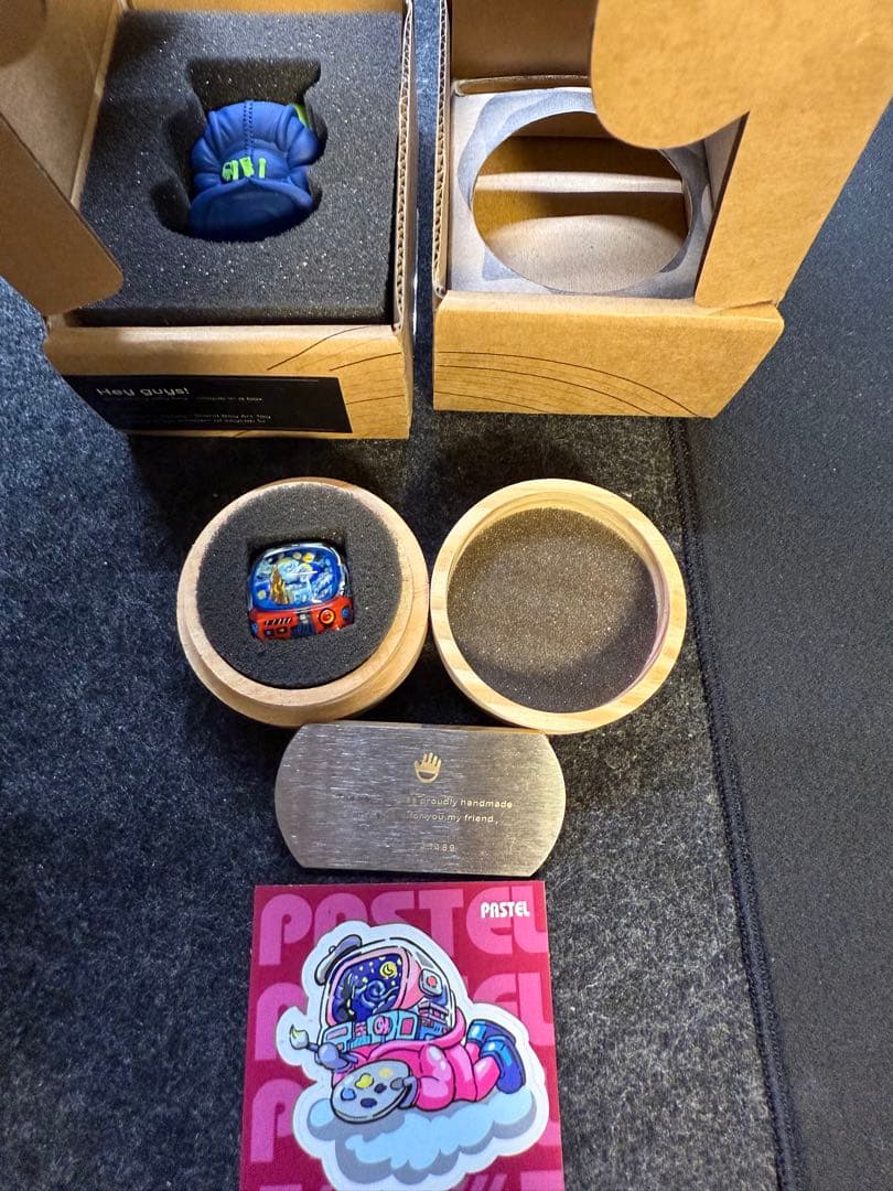 4 Jellykey artisan keycapキーキャップ 自作キーボード