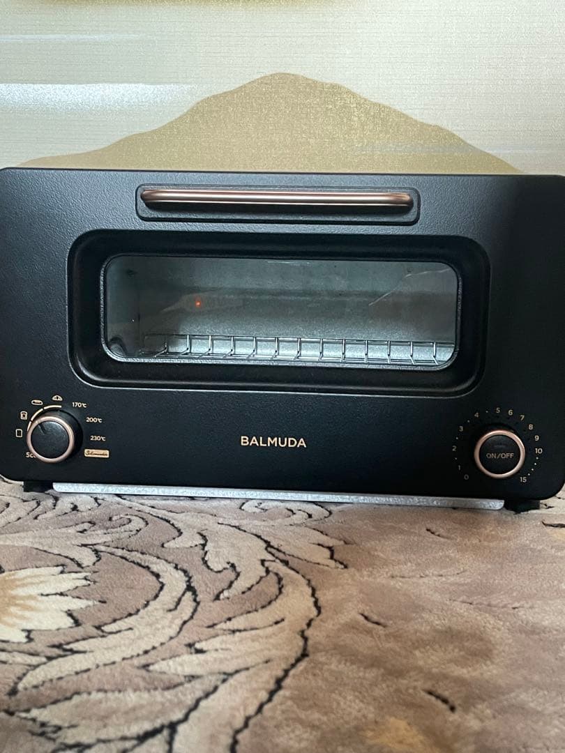 BALMUDA トースター 黒　K05A 2022年製