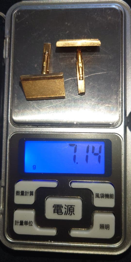 あ*3様 K18金 カフリンクス