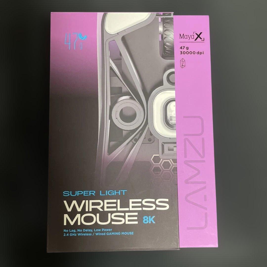 マウス・トラックボール LAMZU Maya X Purple Shadow