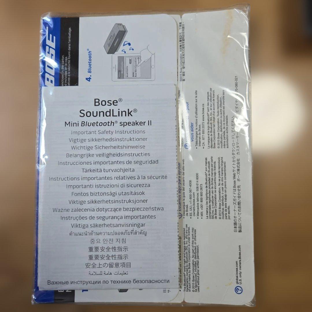スピーカー・ウーファー Bose SoundLink Mini II Bluetooth speaker