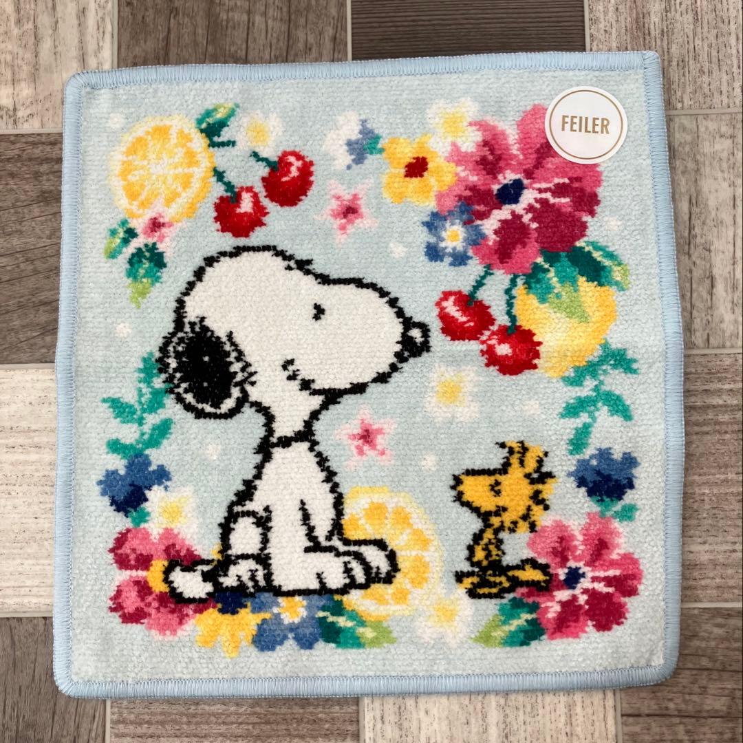 FEILER スヌーピー ハンカチ 2枚セット